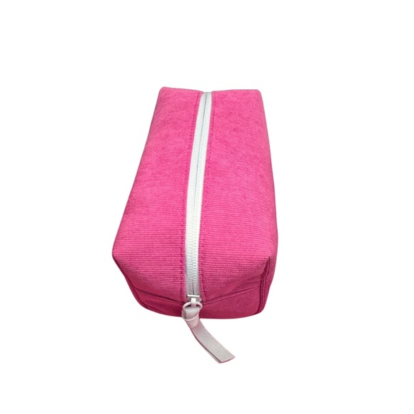 Fresh Pink Cosmetic Bag with Minimalist Design - Picture 2 of 3